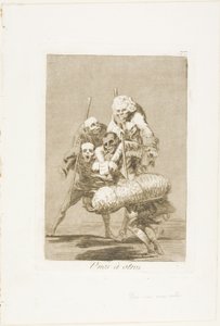 Mitä toinen tekee toiselle, levy 77 Los Caprichosilta tekijältä Francisco Jose de Goya y Lucientes