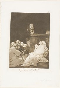 Mikä kultanokka!, levy 53 Los Caprichosista tekijältä Francisco Jose de Goya y Lucientes