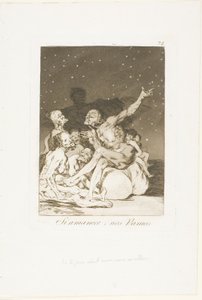 When Day Breaks We Will Be Off, levy 71 Los Caprichosista tekijältä Francisco Jose de Goya y Lucientes