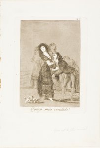 Kumpi niistä on voitetumpi?, levy 27 Los Caprichosista tekijältä Francisco Jose de Goya y Lucientes