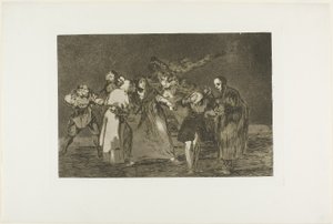 Wounds Heal Quicker than Hasty Words, placa 16 de Los Proverbiosfinnish tekijältä Francisco Jose de Goya y Lucientes