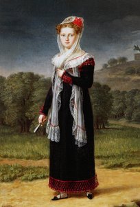 Parman herttuattaren Marie Louisen muotokuva (Wien tekijältä Francisco Lacoma
