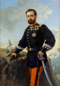 Coronel Francisco Enrique Contrerasin muistokirjoitus (Retrato del Coronel Francisco Enrique Contreras) tekijältä Francisco Manuel Oller