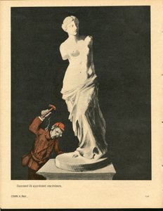 The Butter Plate, numero 92, Satiirinen väreissä tekijältä Francisco Sancha y Lengo