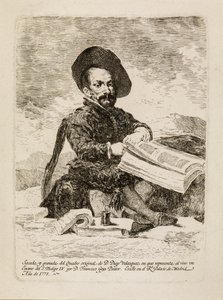 Kääpiölle [El Primo] tekijältä Francisco de Goya