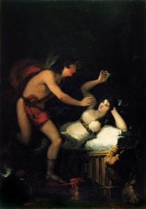 Allegoria rakkaudesta Cupid ja Psyche tekijältä Francisco de Goya