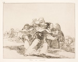 Kaikki menee pieleen (42) tekijältä Francisco de Goya