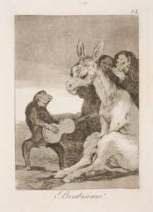 Bravissimo (Charles IV ja Godoy) tekijältä Francisco de Goya