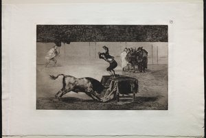 Härkätaistelut: Hänen toinen hulluus samassa kehässä tekijältä Francisco de Goya