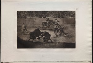 Härkätaistelut: Pepe Illo läpäisee "Recorten" tekijältä Francisco de Goya