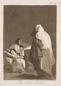 Bussikorien tuho tekijältä Francisco de Goya