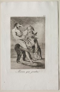 Caprices: Katso kuinka juhlallisia ne ovat! tekijältä Francisco de Goya