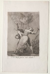 Caprichos: Eikö kukaan voi irrottaa meitä? tekijältä Francisco de Goya