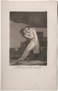 Caprichos: Rakkaus ja kuolema tekijältä Francisco de Goya
