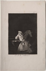 Caprichos: Nannyn poika tekijältä Francisco de Goya