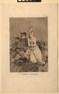 Caprichos: Sille ei voida tehdä mitään. tekijältä Francisco de Goya