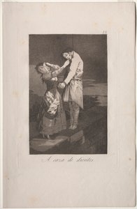 Caprichos: Hampaiden metsästys tekijältä Francisco de Goya