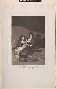 Caprichos: Kauniita opetuksia. tekijältä Francisco de Goya