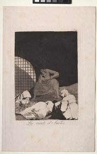 Caprichos: Uni voittaa heidät tekijältä Francisco de Goya