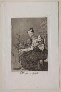Caprichos: He pyörivät hienosti tekijältä Francisco de Goya
