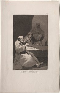 Caprichos: He ovat kuumia. tekijältä Francisco de Goya