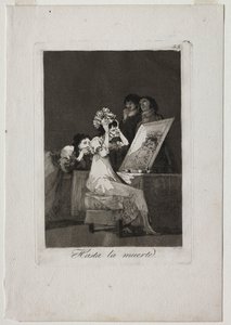 Caprichos: Kuolemaan asti, 1799. tekijältä Francisco de Goya