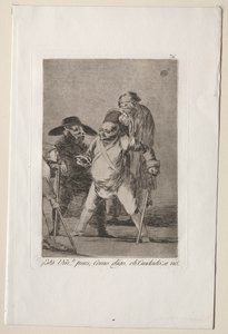 Caprichos: Entens?...Bé, com dic...eh! Estar atent! En cas contrari... finlandès tekijältä Francisco de Goya