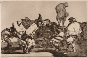 Carnival Folly (Disparate de carnaval), sarjasta Los Disparates tekijältä Francisco de Goya