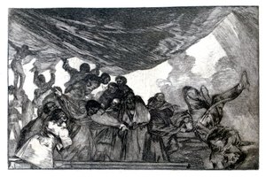 Clear Fantasy, 1819-1823 tekijältä Francisco de Goya