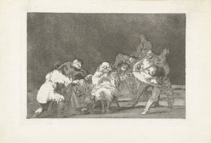 Uskollisuus LaLealtad Los Disparates (The Follies) (sarjan nimi) Los Proverbios (Sananlaskut) (sarjan nimi) tekijältä Francisco de Goya