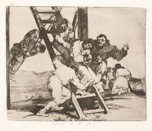 Vaikea tie (14) tekijältä Francisco de Goya