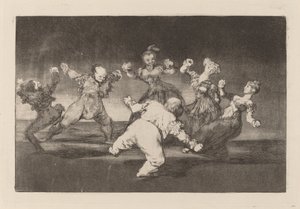 Erilainen allegre (Merry Folly) tekijältä Francisco de Goya