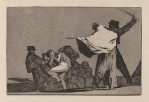 Erilainen conocido (hyvin tunnettu hulluus) tekijältä Francisco de Goya