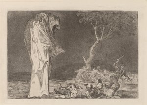 Pelon hulluutta tekijältä Francisco de Goya