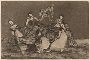 Erilainen femenino (Feminine Folly) tekijältä Francisco de Goya
