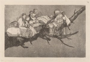 Erilainen naurunala (Ridiculous Folly) tekijältä Francisco de Goya
