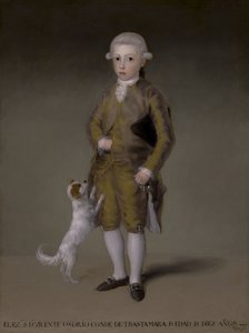 Don Vicente Isabel Osorio de Moscoso y Álvarez de Toledo, Trastámaran kreivi, n. 1787–1788 tekijältä Francisco de Goya