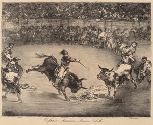 Kuuluisa amerikkalainen, Mariano Ceballos (Kuuluisa amerikkalainen, Mariano Ceballos) tekijältä Francisco de Goya