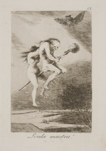 Komea mestariopettaja tekijältä Francisco de Goya