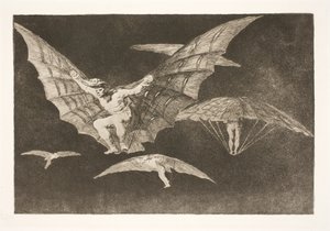 Tapa lentää (Missä on tahtoa, siellä on tapa) tekijältä Francisco de Goya