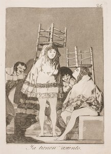 Lopulta paikallaan tekijältä Francisco de Goya