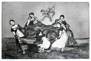Naisten arvoitus, 1819-1823 tekijältä Francisco de Goya