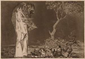 Folly of Fear (Disparate de miedo), sarjasta Los Disparates tekijältä Francisco de Goya