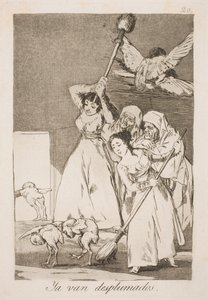 Täällä ne kynitään kaikille höyhenille tekijältä Francisco de Goya