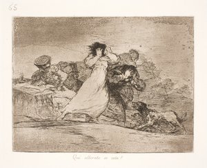 Mitä tämä hämmennys tarkoittaa? (65) tekijältä Francisco de Goya
