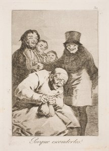 Miksi pelastaa heidät? tekijältä Francisco de Goya