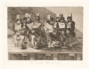 Kukaan ei tiedä miksi (35) tekijältä Francisco de Goya