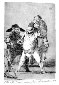 Onko tämä teidän ylhäisyytenne, 1799 tekijältä Francisco de Goya