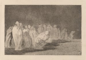 Los ensacados (The Men in Sacks) tekijältä Francisco de Goya