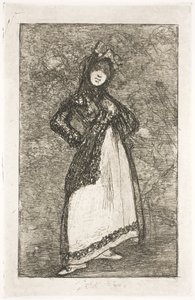 Maja demonien taustalla tekijältä Francisco de Goya